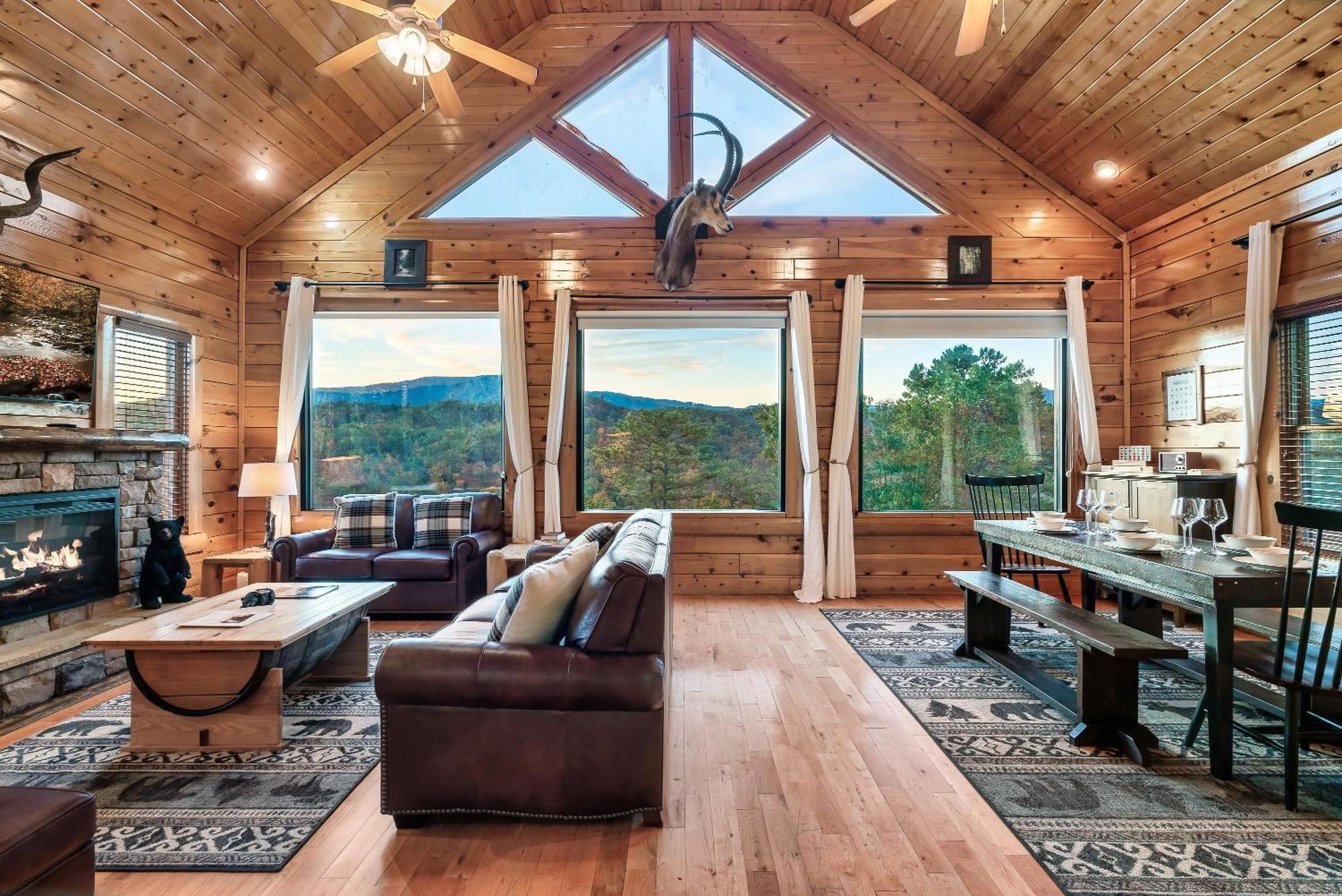 Epic Mountain Views, Hot Tub, Game Room, Sleeps 10 Сев'єрвілл Екстер'єр фото